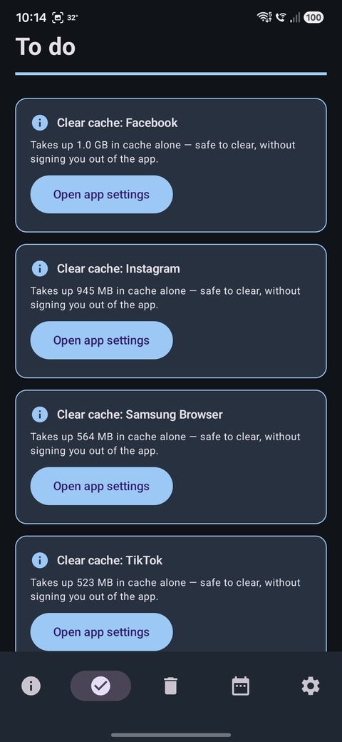 To do — recommendations instead of raw numbers
